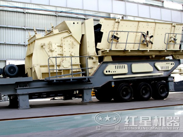 反擊式破碎機移動破碎站價格